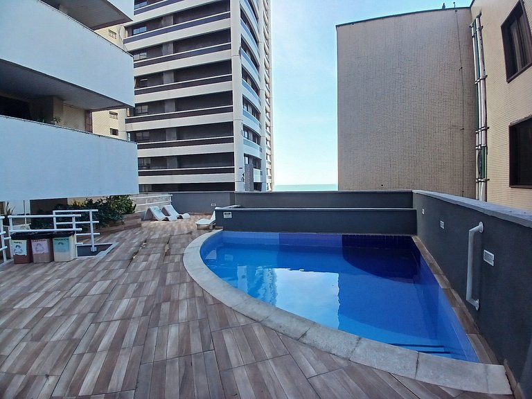 Flat Atlântico 17th Floor 2 Bedrooms Sea View