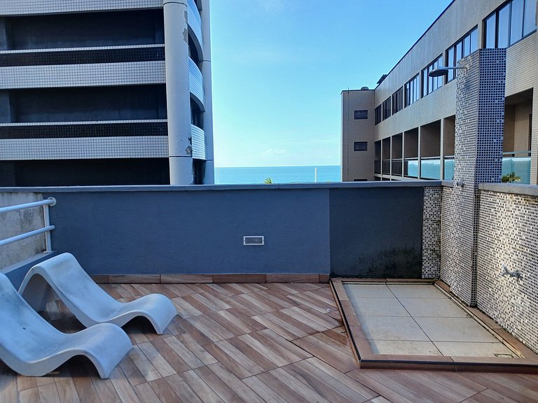 Flat Atlântico 17th Floor 2 Bedrooms Sea View