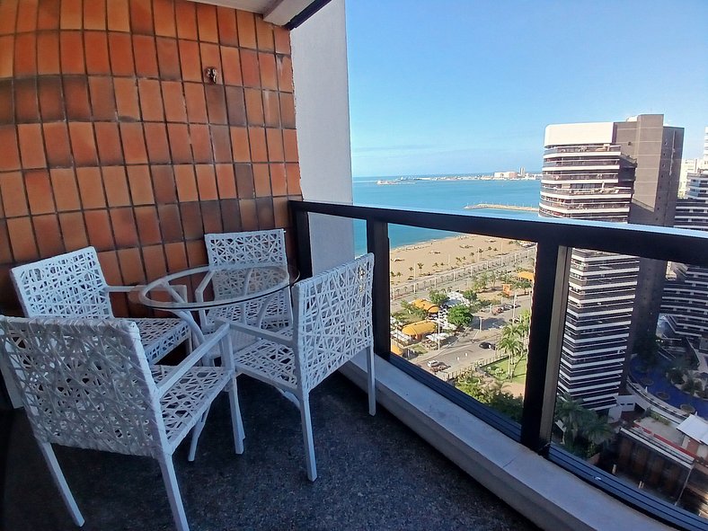 Flat Atlântico 17th Floor 2 Bedrooms Sea View