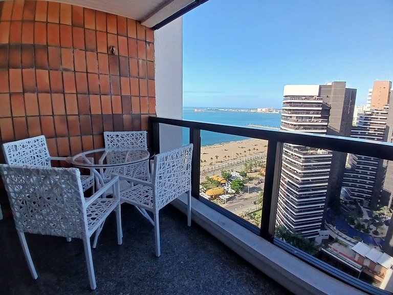 Flat Atlântico 17th Floor 2 Bedrooms Sea View