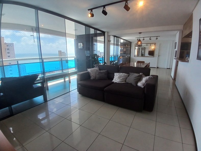 Iracema Beach Vista Mar 3Q, Swimming Pool, Gym