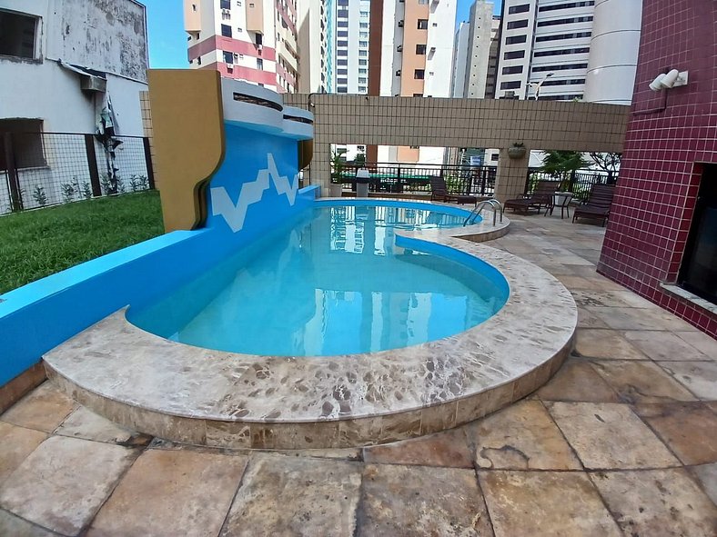 Saint Martin Lindo flat 4 Pessoas Meireles